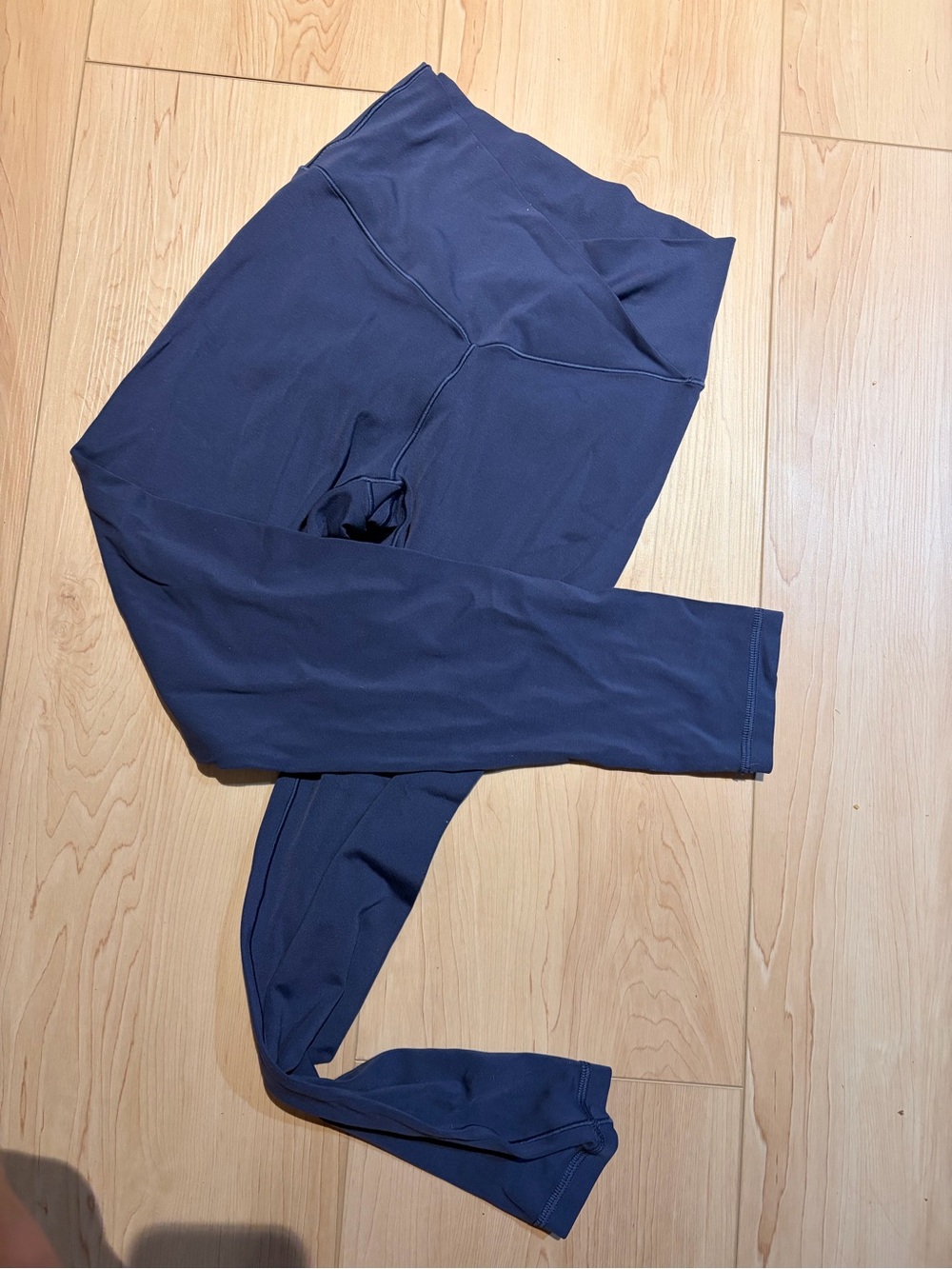 Aerie blue crossover leggings